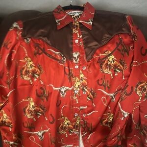 Women’s Western Rodeo Quincy Blouse never worn